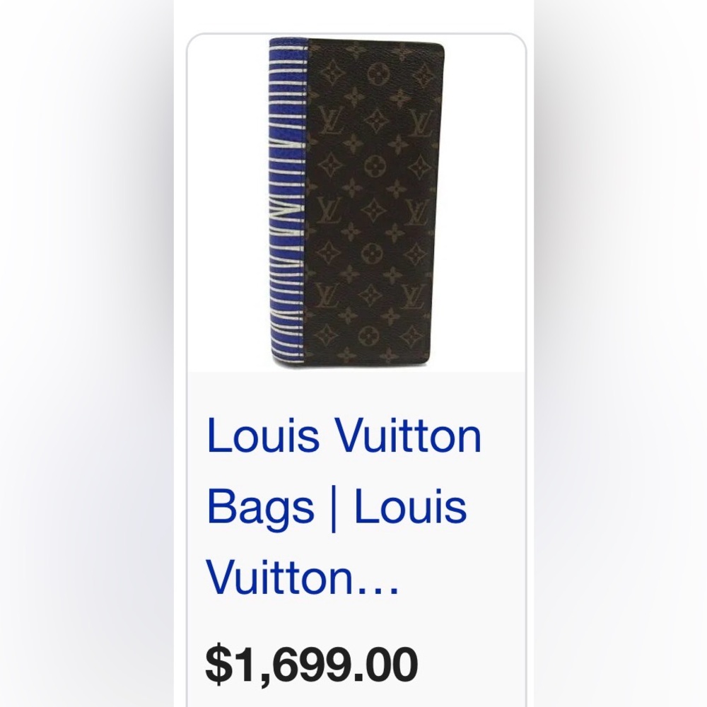 Louis Vuitton Monogram Patchwork Portefeuille Bra… - image 5